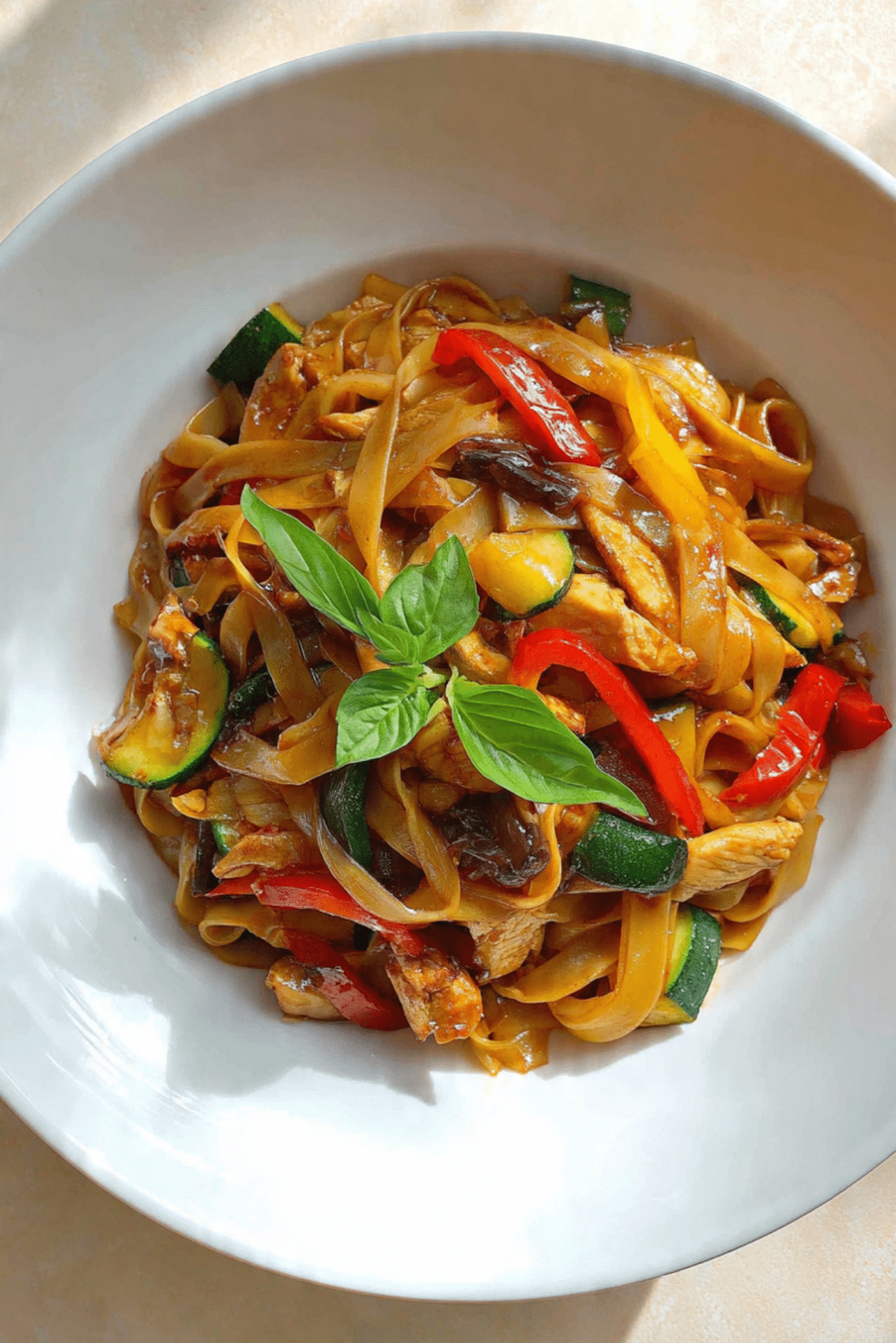 Italian Drunken Noodles