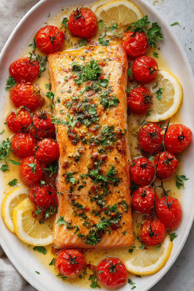 Juicy Salmon 1 Pan Recipe
