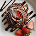 Chocolate Pancake Spaghetti