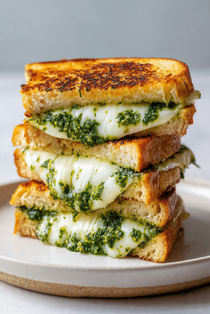 Pesto Grilled Cheese