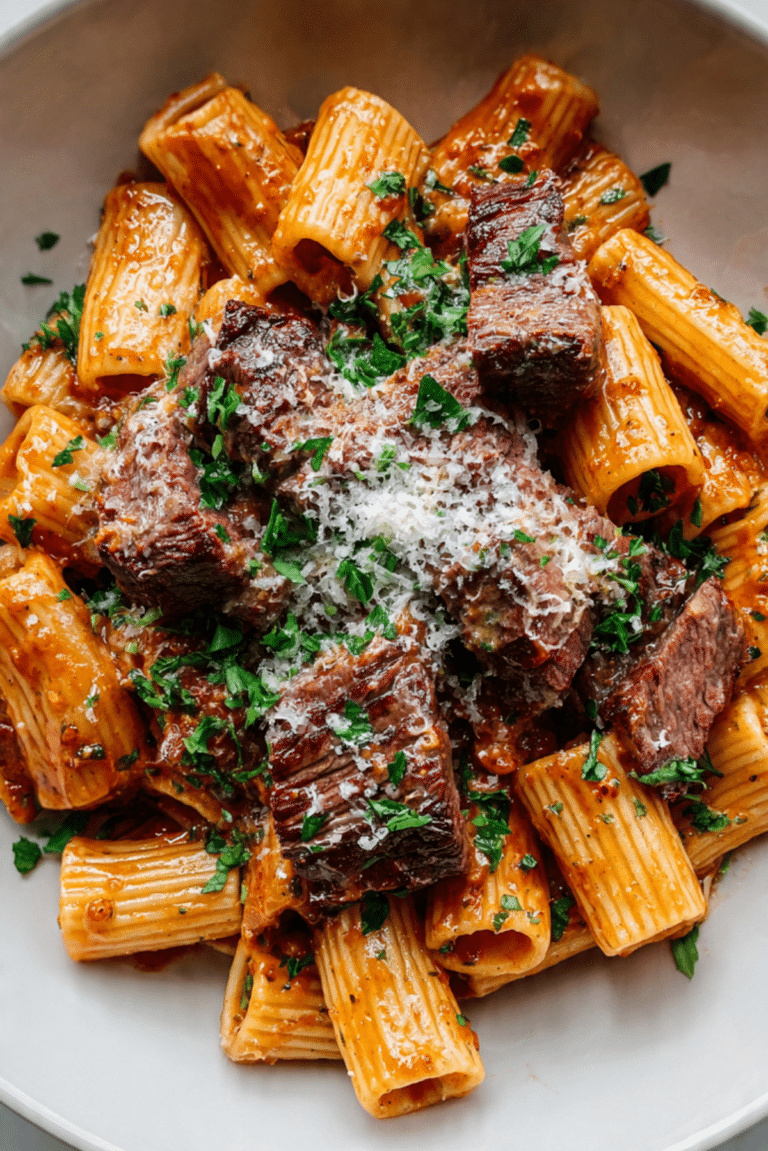 Steak Rigatoni