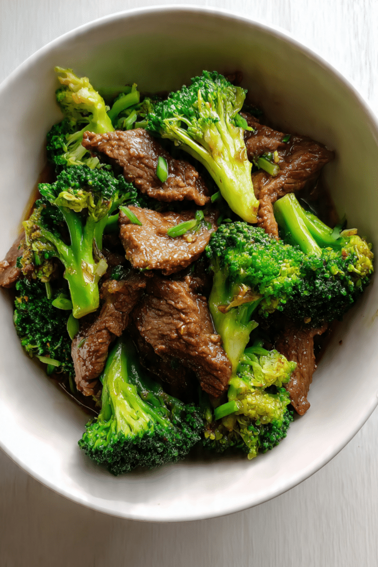 Keto Beef and Broccoli