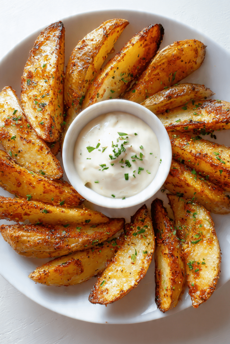 Oven Potato Wedges