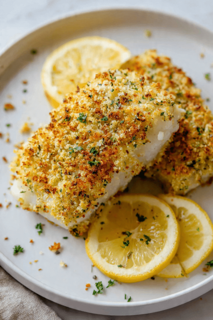 Parmesan Crusted Cod
