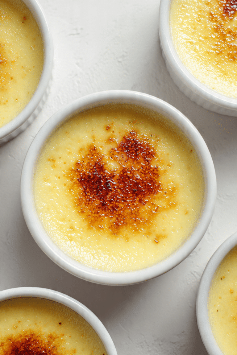 Lemon Posset Brûlée