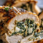 Spinach and Feta Stuffed Chicken