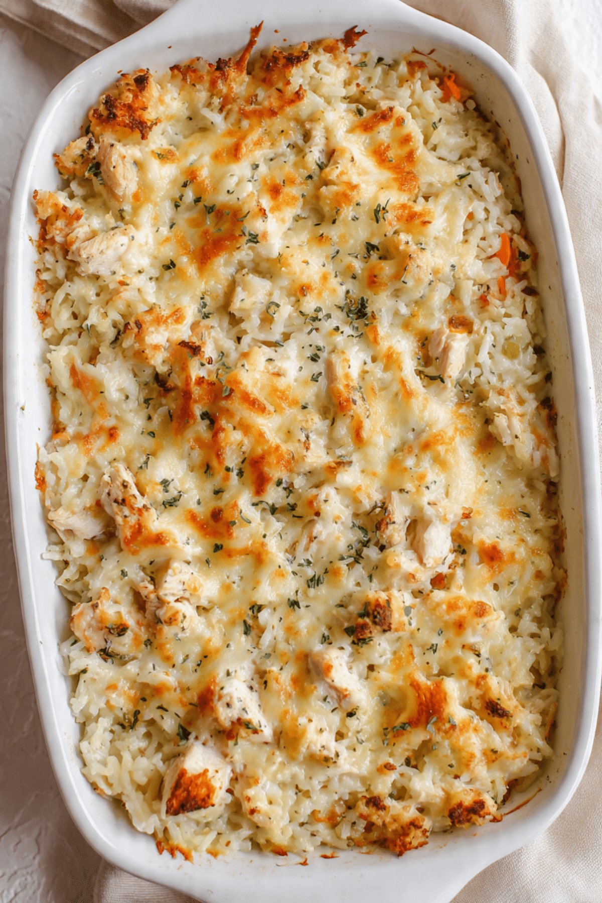 Creamy Chicken And Rice Casserole
