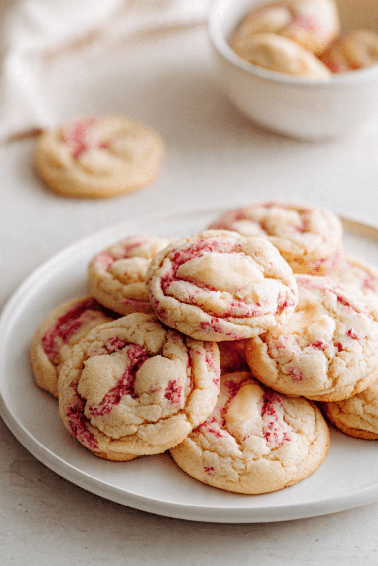 Strawberry Cheesecake Cookies Recipe