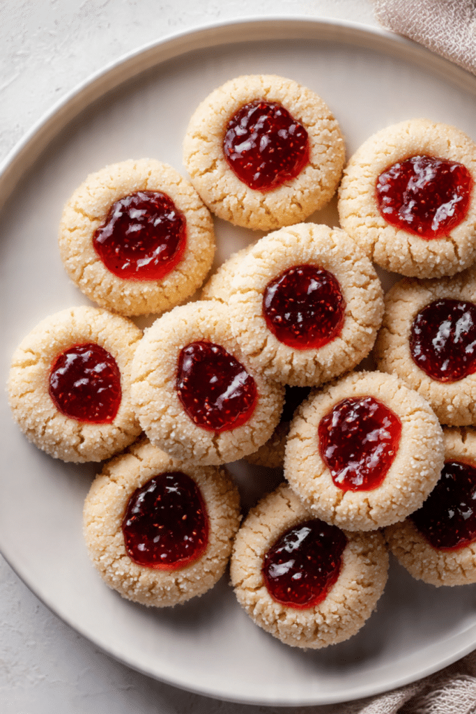 Jam Thumbprint Cookies