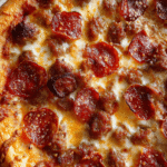 Sausage and Pepperoni Pizza
