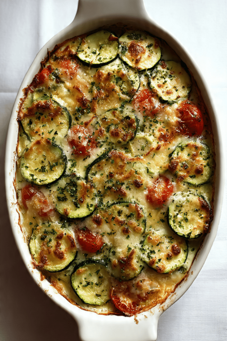 Fresh Chicken Zucchini Bake