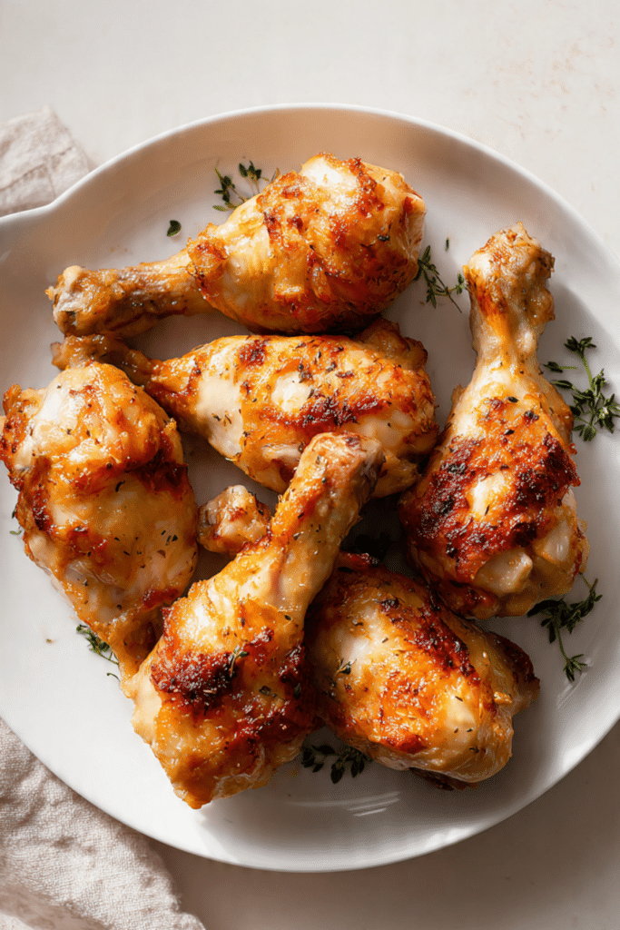 Lazy Baked Chicken Drumsticks