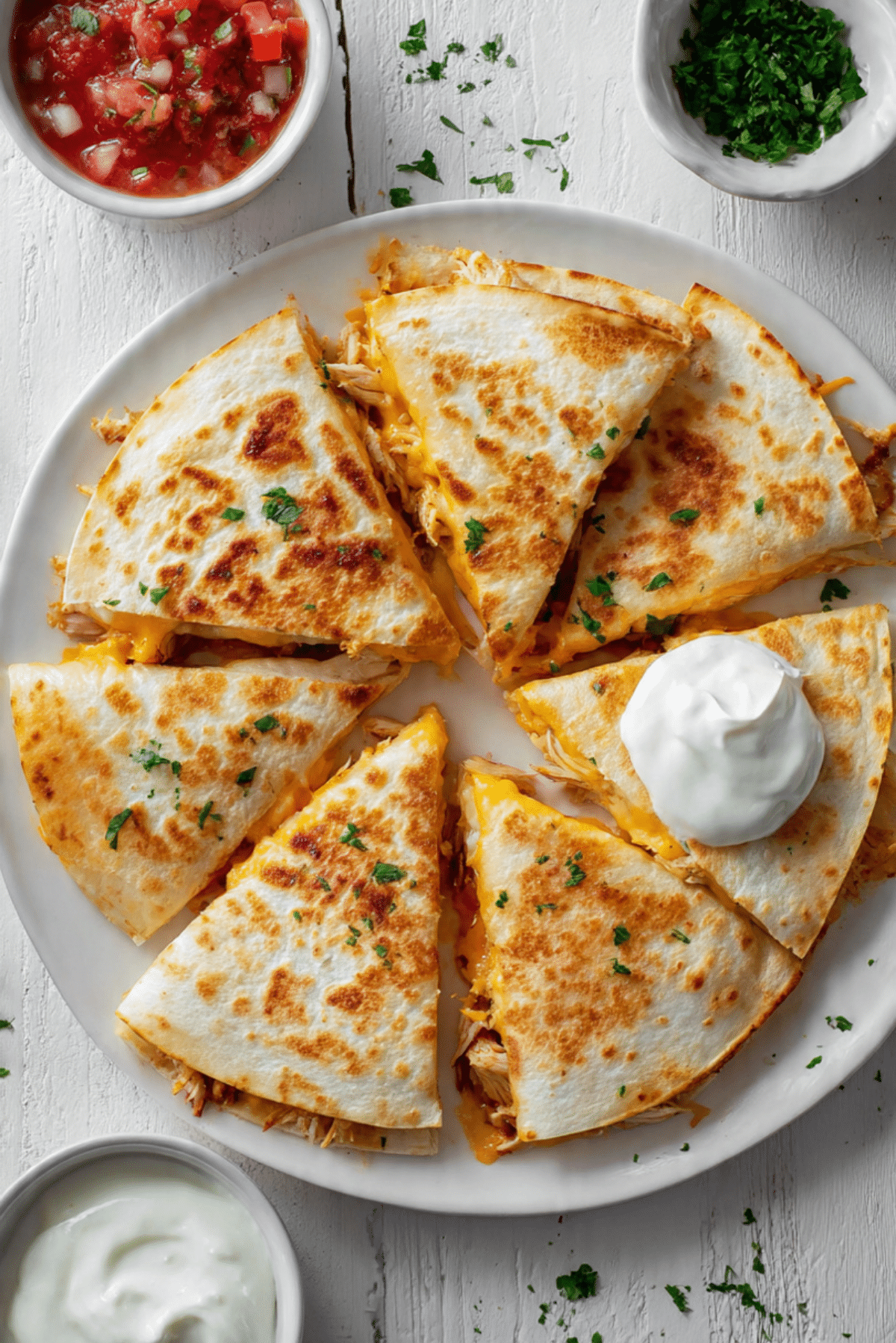 Chicken Quesadillas