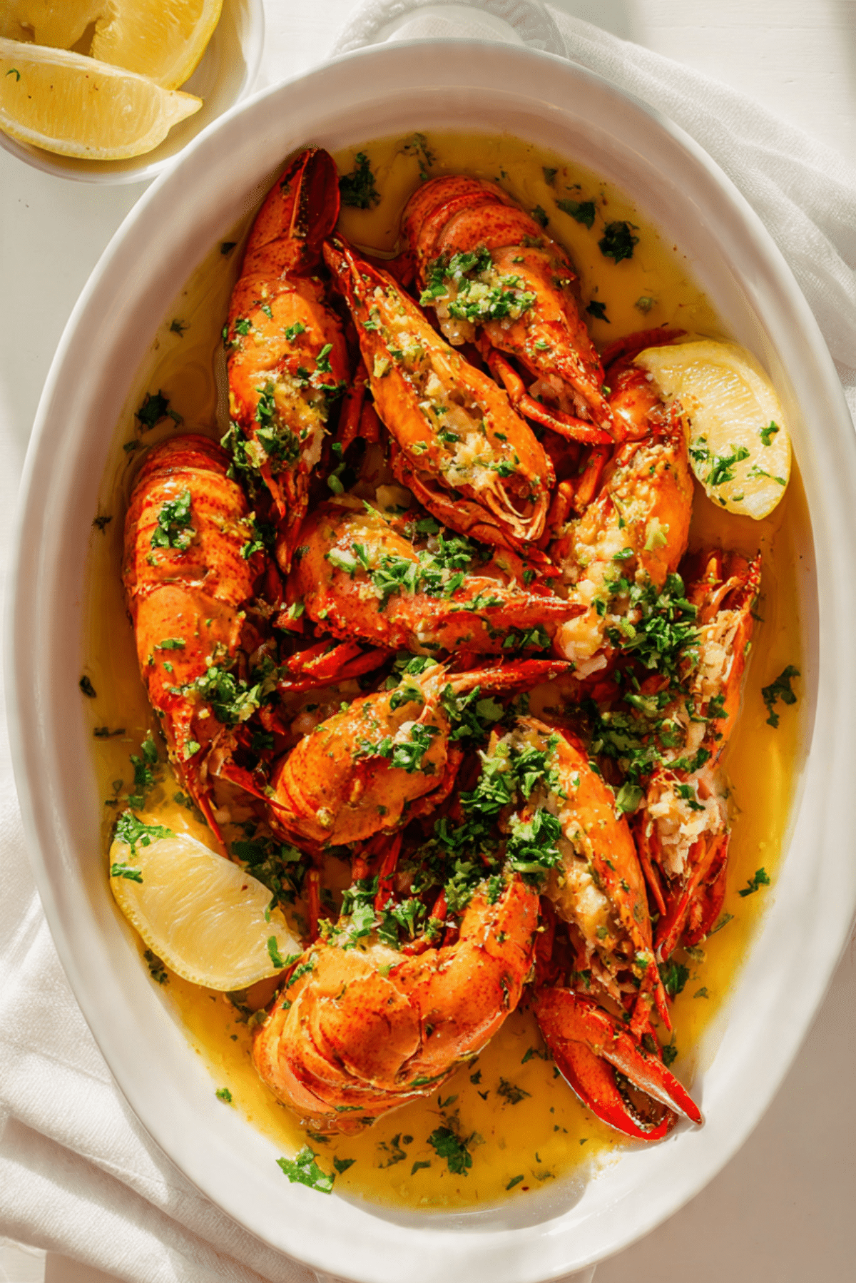 Garlic Butter Lobster Bites