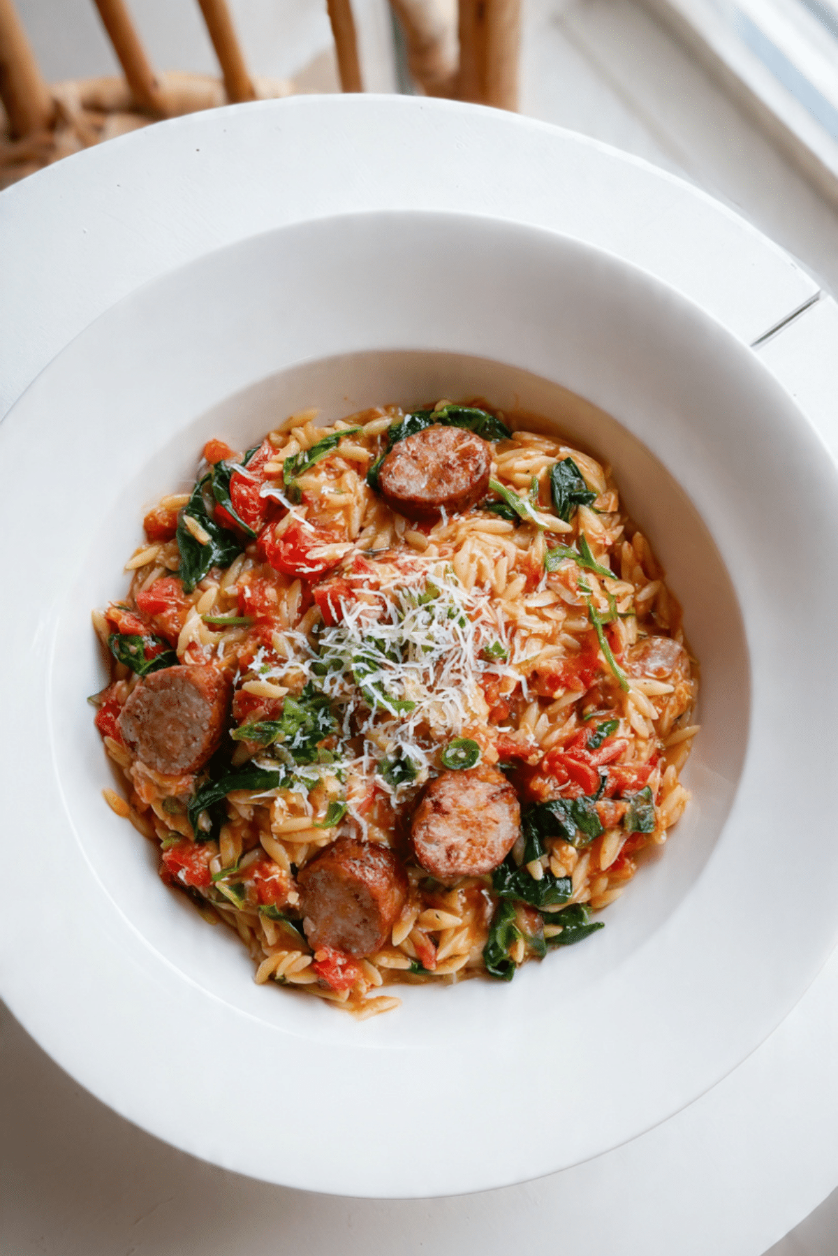 Italian Sausage Orzo