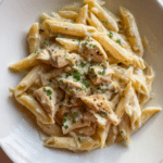 Crockpot Creamy Chicken Pasta