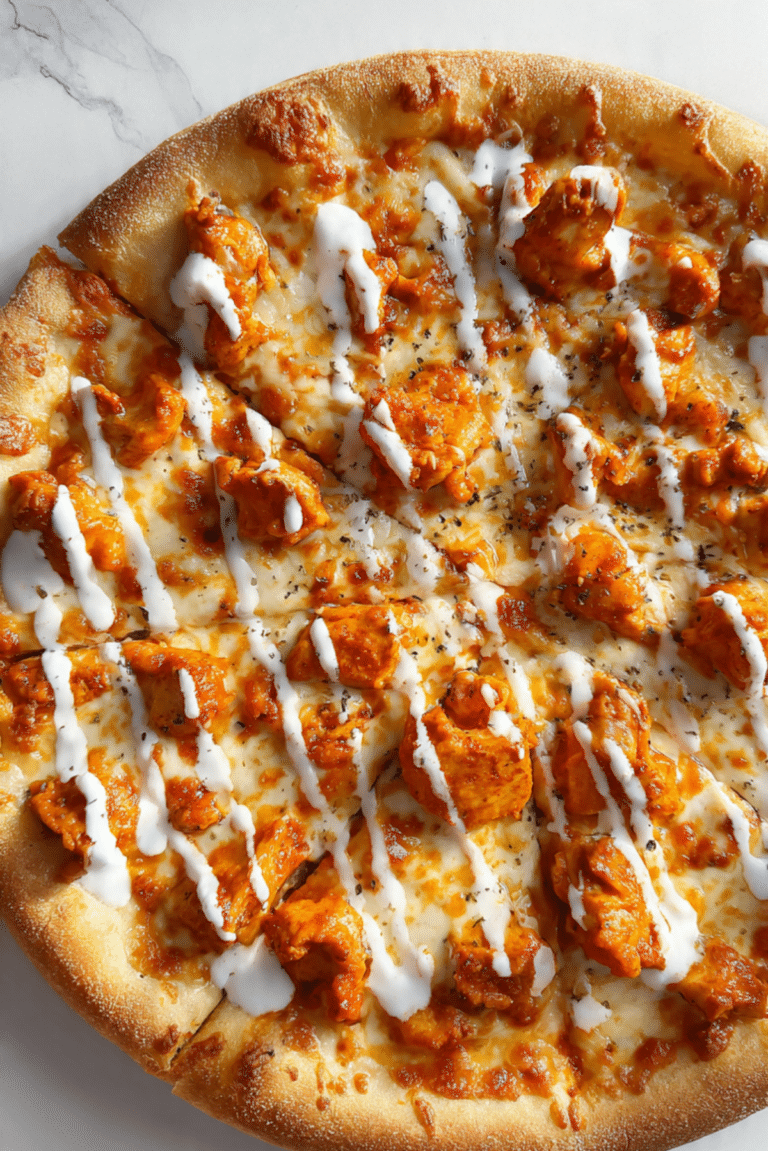 Buffalo Chicken Pizza
