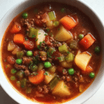 Ground Beef Veggie Stew