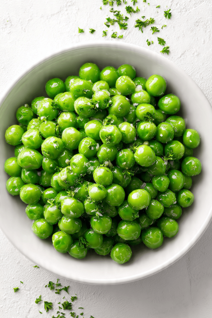 Frozen Peas – Garlic Buttered Peas