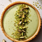 Pistachio Tart with Creamy Pistachio Paste
