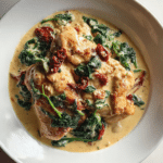 Crockpot Tuscan Chicken