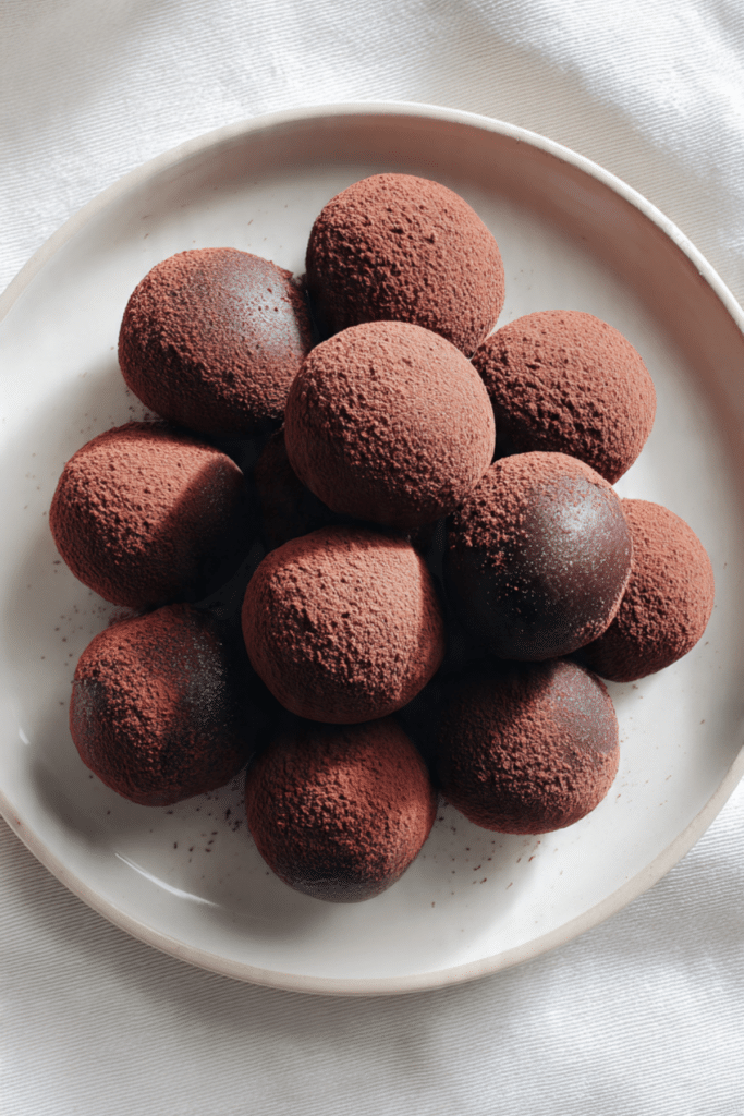 Chocolate Mochi Bites
