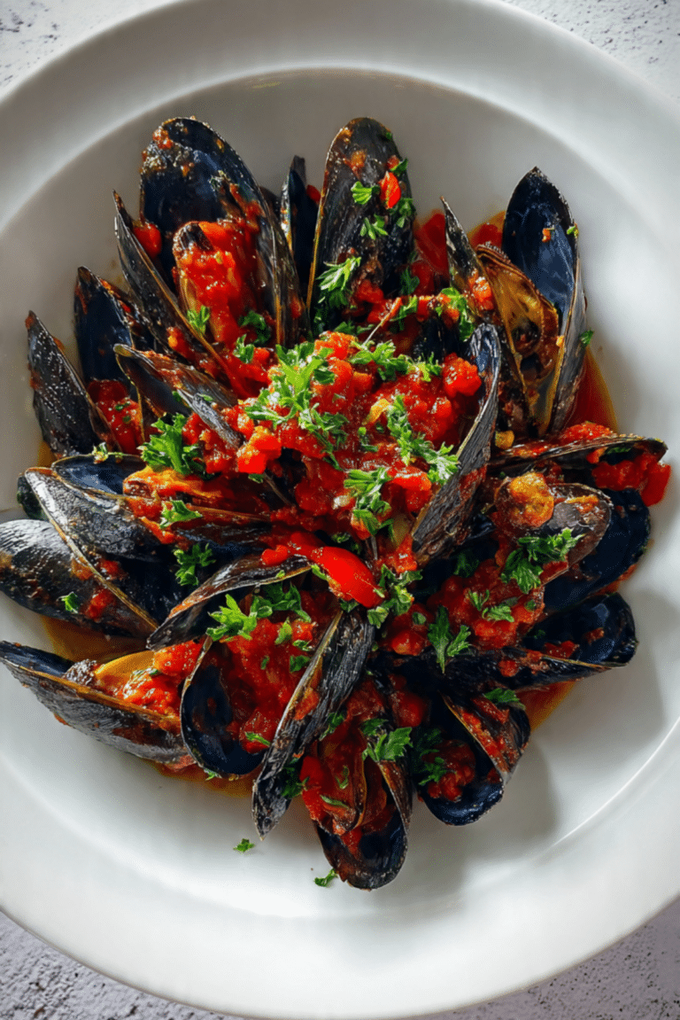 Mussels with Taranto