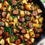 One-Pan Sausage and Potatoes