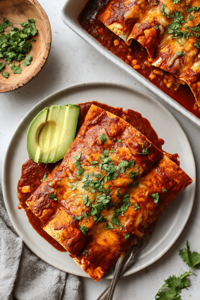 Smothered Vegan Burritos