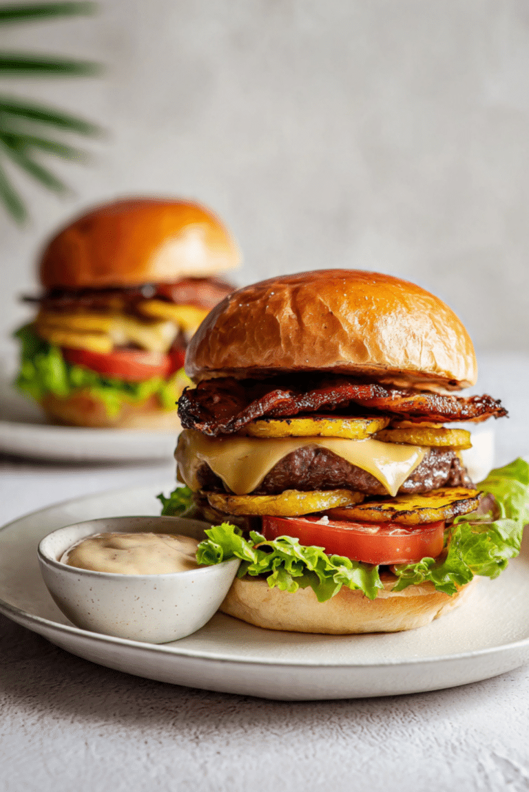 Big Zuu’s Plantain Cheeseburgers