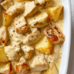 Chicken and Potatoes with Dijon Cream Sauce Recipe