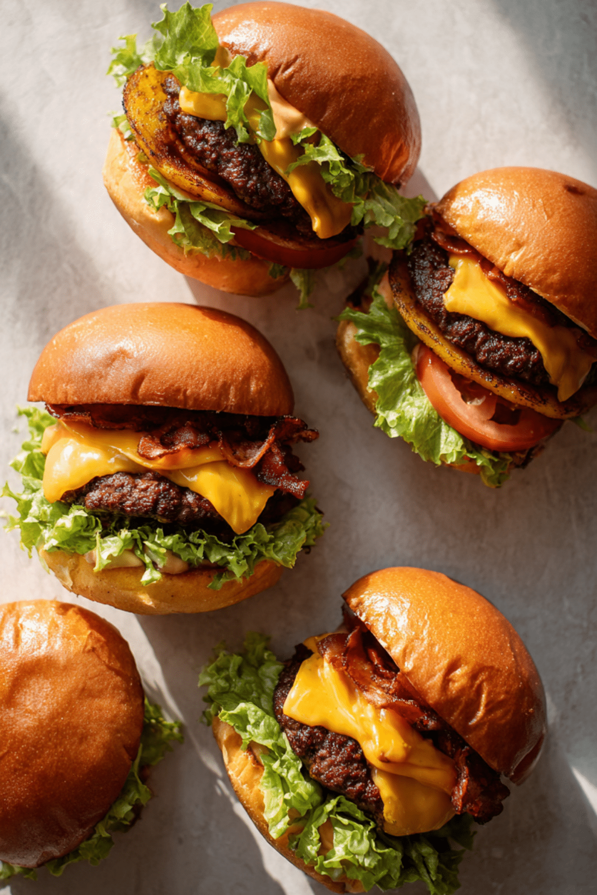 Big Zuu’s Plantain Cheeseburgers