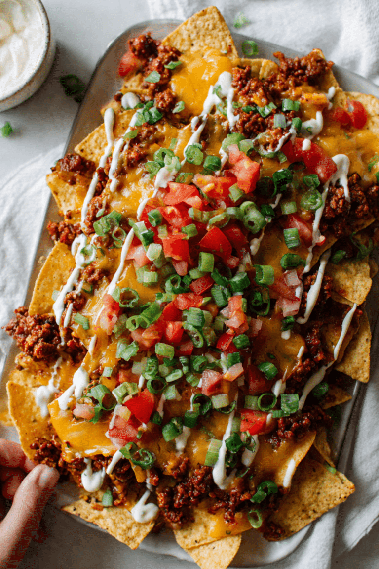 Sweet and Savory Sloppy Joe Nachos