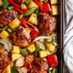 Hawaiian Chicken Sheet Pan