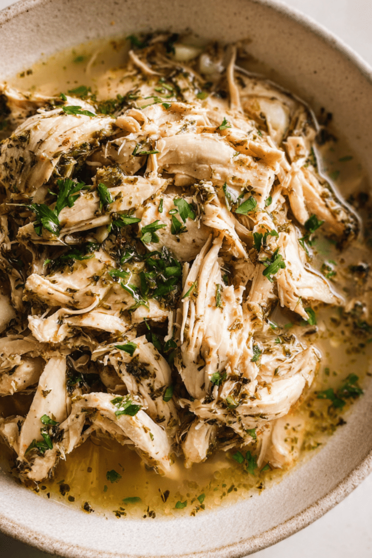 Slow Cooker Lemon-Basil Chicken