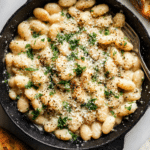 Cacio E Pepe White Beans Skillet