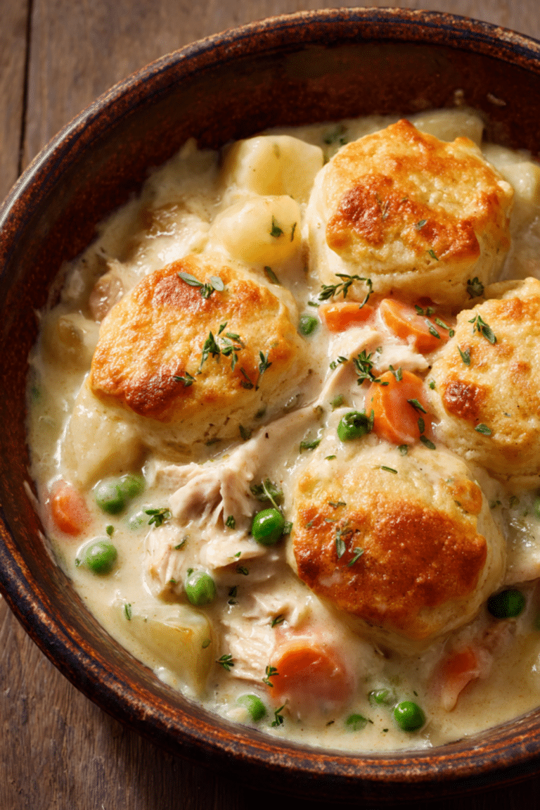 Crockpot Chicken Pot Pie