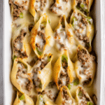 Philly Cheesesteak Stuffed Shells