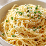 Lazy Cheesy Garlic Pasta