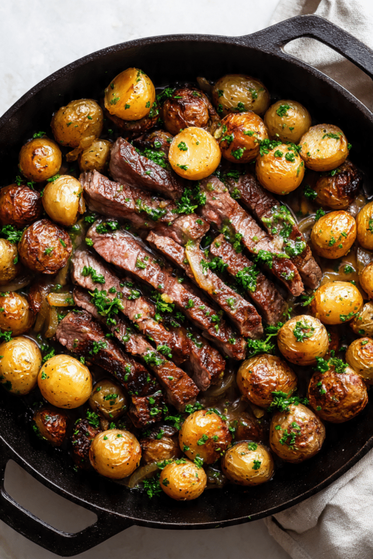 Steak and Potatoes