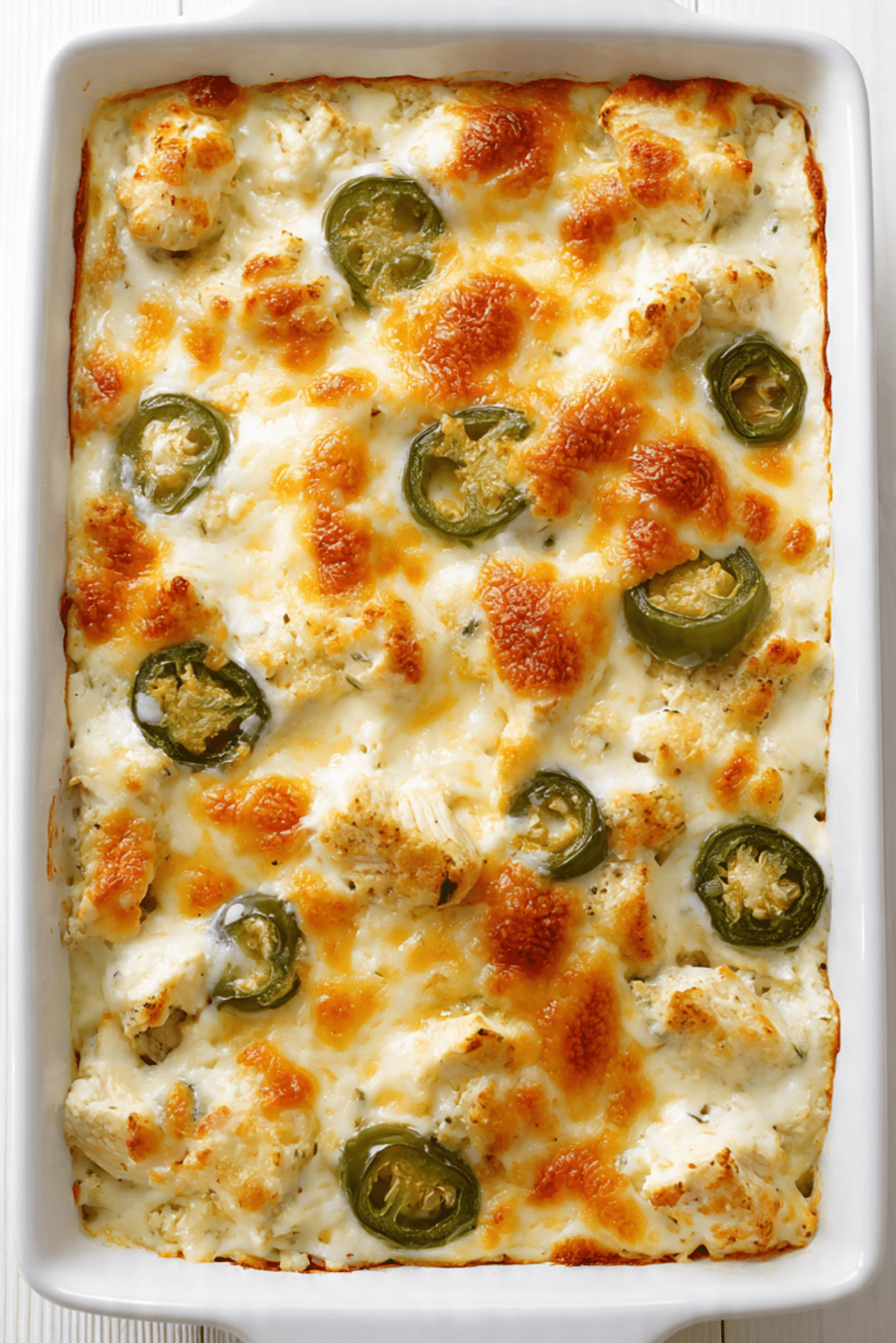 Keto Jalapeno Popper Casserole