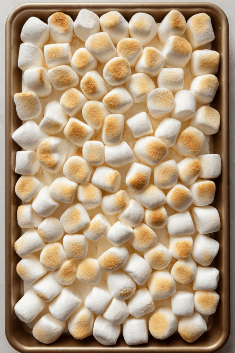Roasted Marshmallows Oven-Baked