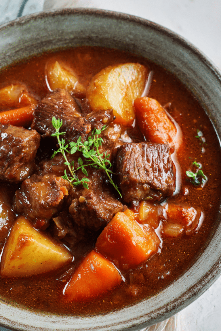 Beef Stew (Slow Cooker)
