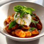 Burrata Gnocchi with Basil and Tomato