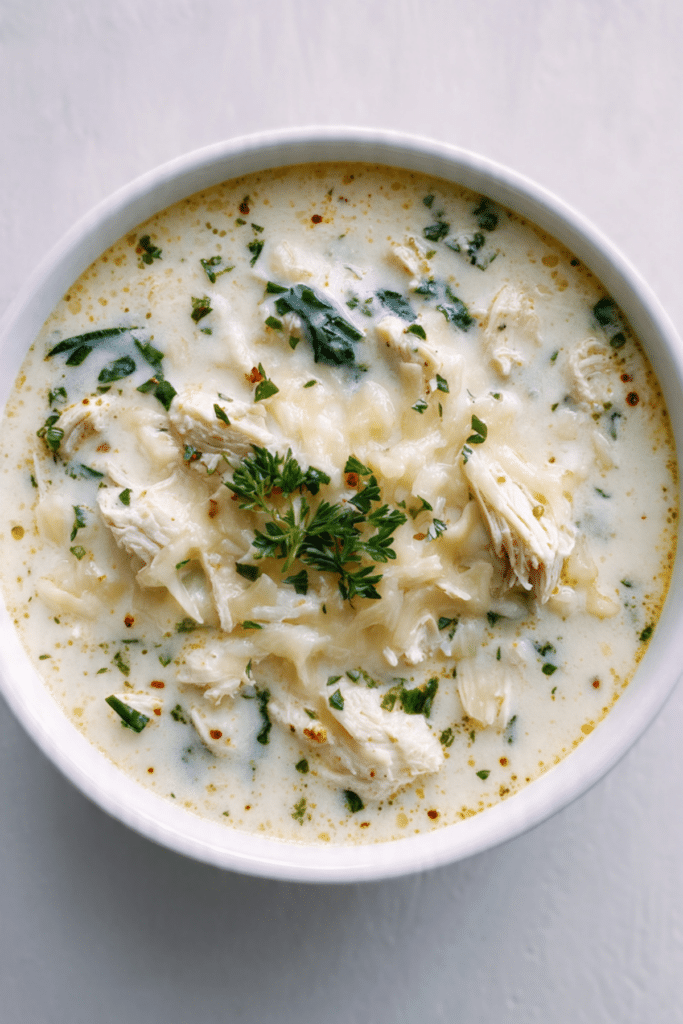 Easy White Chicken Lasagna Soup Recipe
