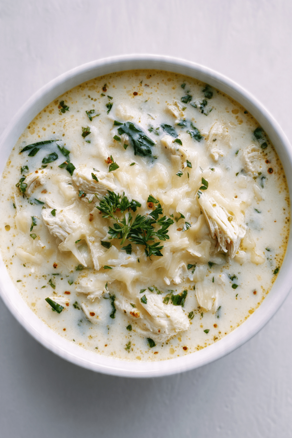 Easy White Chicken Lasagna Soup Recipe