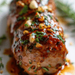 Honey Garlic Glazed Tenderloin