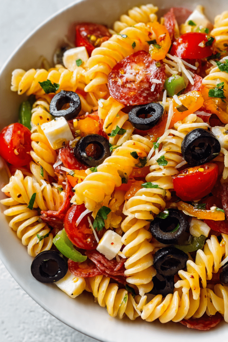 Pizza Pasta Salad