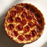 Pepperoni pie