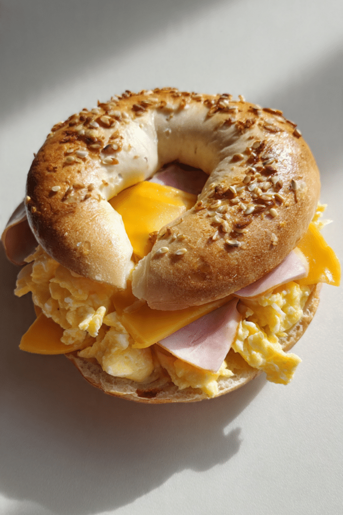 Breakfast Bagel Hack